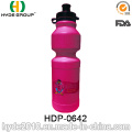 Бутылка 750 мл PE материал мода путешествия спорта воды (HDP-0642)